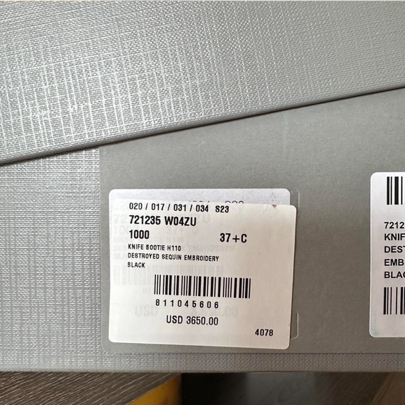 Balenciaga sequin knife booties - Picture 6 of 7